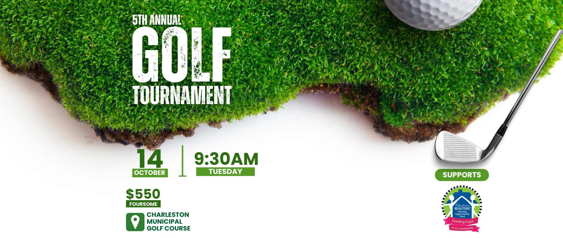 White and Green Minimalist Golf Tournament Instagram Post (2)